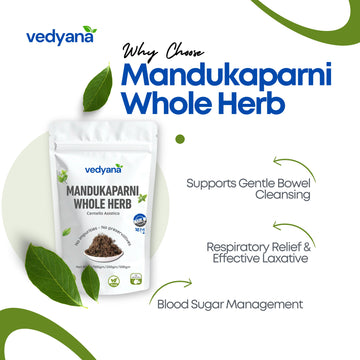 Vedyana Mandukaparni Whole Herb | Gotu Kola Herb