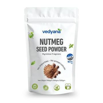 Vedyana Nutmeg Powder (Myristica fragrans) | Jaiphal Powder