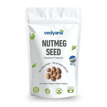Vedyana Nutmeg Seeds (Myristica fragrans) | Jaiphal Whole