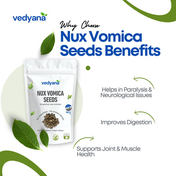 Vedyana Nux Vomica Seeds | Kuchla Beej
