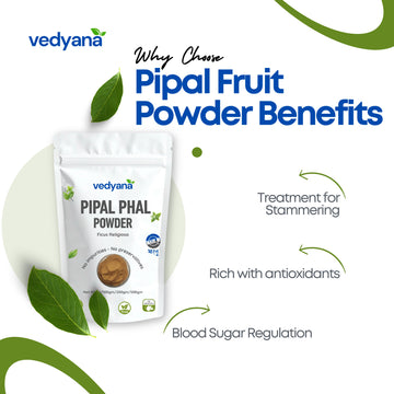 Vedyana Pipal Phal Powder | Peepal Fruit Powder