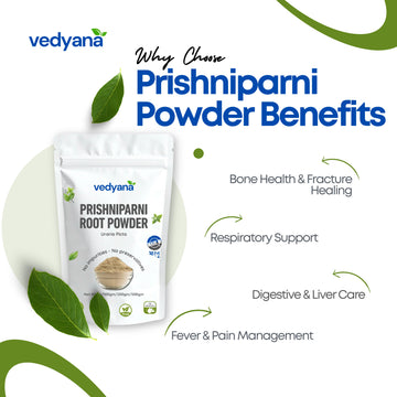 Vedyana Prishnaparni Powder (Uraria picta) | Dashmool Herb