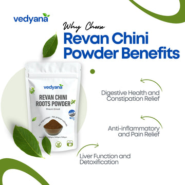 Vedyana Revan Chini Powder | Rheum emodi | Indian Rhubarb