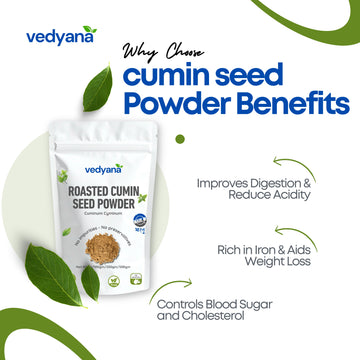 Vedyana Roasted Cumin Powder | Bhuna Jeera Powder
