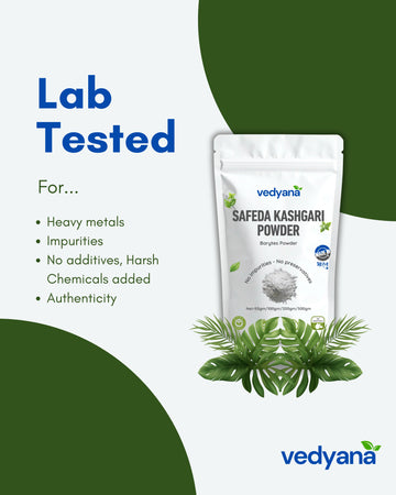 Vedyana Safeda Kashgari Powder | White Mineral for Face Pack