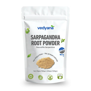 Vedyana Sarpagandha Powder | Rauvolfia serpentina