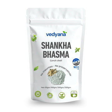 Vedyana Shankha Bhasma (Conch Shell Calx) | Shankh Bhasma
