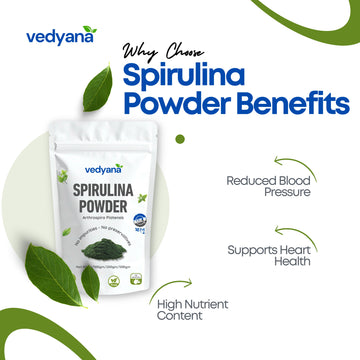 Vedyana Spirulina Powder | Superfood Algae Powder