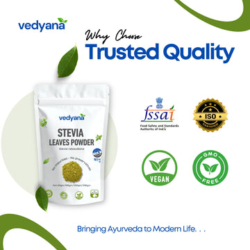 Vedyana Stevia Powder | Natural Sweetener | Stevia rebaudiana