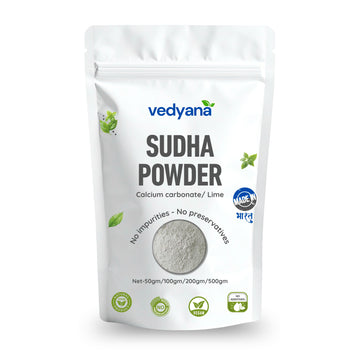 Vedyana Sudha Powder (Calcium Hydroxide) | Chuna | Lime Powder