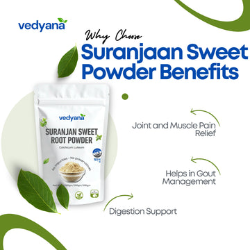 Vedyana Suranjaan Sweet Powder | Colchicum luteum