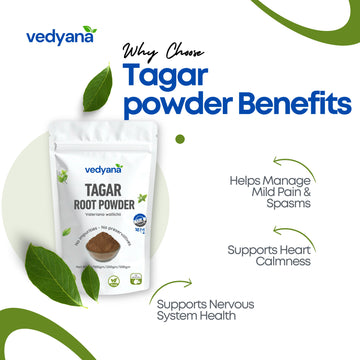Vedyana Tagar Powder (Valeriana wallichii) | Indian Valerian Powder