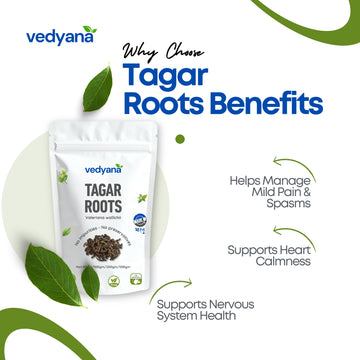 Vedyana Tagar Roots (Valeriana wallichii) | Indian Valerian Root