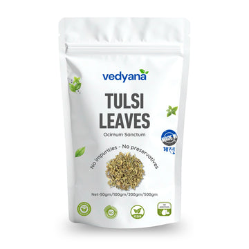 Vedyana Tulsi Leaves (Ocimum tenuiflorum) | Holy Basil