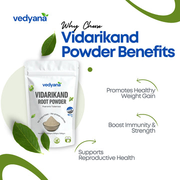 Vedyana Vidarikand Powder (Pueraria tuberosa) | Indian Kudzu Powder