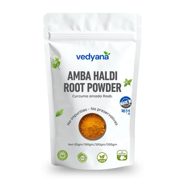 Vedyana Amba Haldi Powder (Curcuma aromatica) | Wild Turmeric