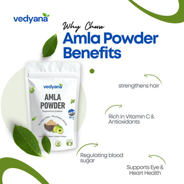 Vedyana Amla Powder (Phyllanthus emblica) | Amalaki Churna