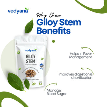Vedyana Giloy Stem (Tinospora cordifolia) | Guduchi