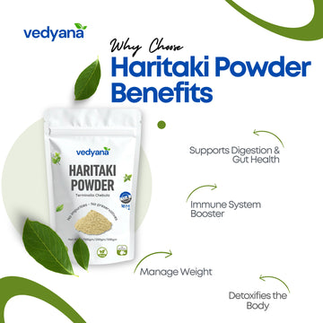Vedyana Haritaki Powder (Terminalia chebula) | Haritaki Churna