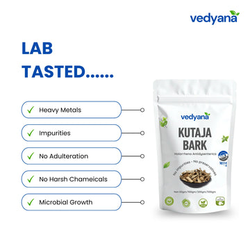 Vedyana Kutaja Bark (Holarrhena antidysenterica) | Kutaj Chaal