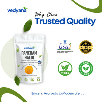 Vedyana Pancham Haldi Mix | 5 Haldi Blend Powder
