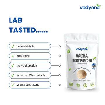 Vedyana Vacha Powder (Acorus calamus) | Sweet Flag Powder