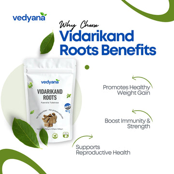 Vedyana Vidarikand Roots (Pueraria tuberosa) | Indian Kudzu Root
